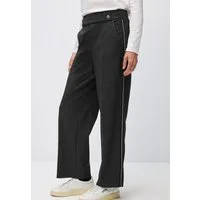 STREET ONE Stoffhose QR Straight Leg Mela mit Tape und seitlichen Taschen