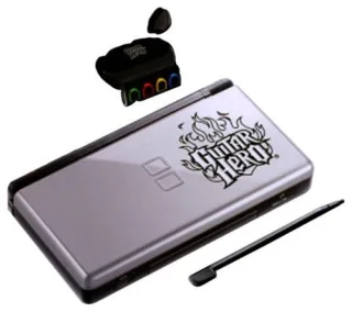 Nintendo DS Lite [Guitar Hero Edition ohne Spiel] silber