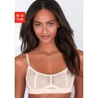 Vivance Bügel-BH Ava aus transparentem Mesh in Pünktchen-Optik, sexy Dessous