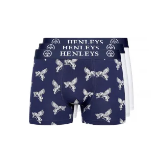 Henleys - "Lionwing" Boxershorts für Herren(3er-Pack) (Bunt)