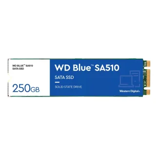 Western Digital WD Blue SA510 SSD 250GB | wds250g3b0b | M.2 2280 / B-M-Key / SATA 6Gb/s