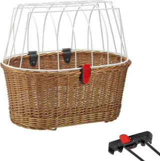 Klickfix Doggy Basket Gepäckträgerkorb Festmontage