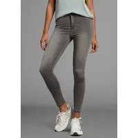 Arizona Skinny-fit-Jeans Ultra Stretch extra-eng geschnittene Beinform, modische Used-Waschung
