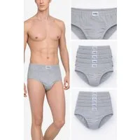 Seher Mensucat Slip Herren Baumwolle Elasthan Unterhosen Basic 6er 10er Pack XS-3XL (Set, 6-St., 6er oder 10er Pack) hoher Tragekomfort