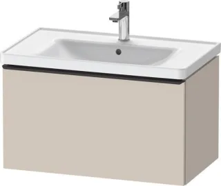 Duravit D-Neo Waschtischunterbau wandhängend Taupe Matt 784x452x440 mm - DE42550BD910000 DE42550BD910000