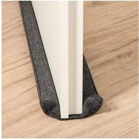 Praknu Zugluftstopper Zugluftstopper für Türen 70 - 100cm Waschbarer Stoff - Energiesparend, Einzelartikel, 1-tlg., 1 Stück mit Zubehör, Waschbar, energiesparend, flexibel anpassbar, robust