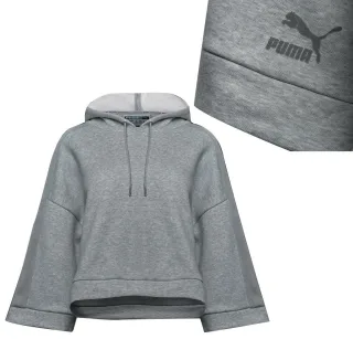 Puma Xtreme Copped Grauer Damenpullover