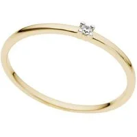 Firetti Solitärring Schmuck Geschenk Gold 333 Damenring Verlobungsring Goldring Solitär, mit Brillant