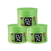 Fonex Cosmetics Haarwachs Fonex Styling Wax Matte Look 3er Set je 100ml (300ml)