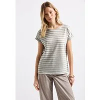 STREET ONE Shirttop mit Streifenmuster