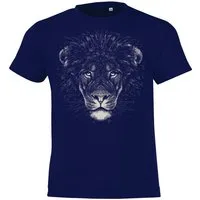 Youth Designz T-Shirt Löwe Kineder T-Shirt mit trendigem Frontprint