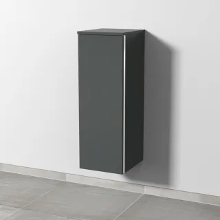 Sanipa 3way Mittelschrank mit 1 Tür, Anthrazit-Matt, BR11822 BR11822