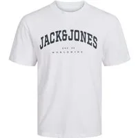 Jack & Jones Junior T-Shirt JJECALEB VARSITY TEE S/S O-NECK JNR