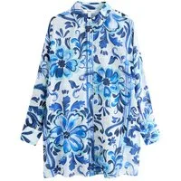 Next Strandshirt Strandkleid aus 100 % Baumwolle (1-tlg)