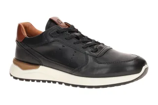 Ecco 534924 Schwarz Herrenschuhe - Sportliche Halbschuhe mit herausnehmbarer ...