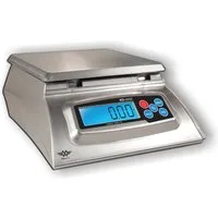 MyWeigh Küchenwaage Profi Küchenwaage 8kg/1g mit Edelstahl Plattform zum Backen und Kochen