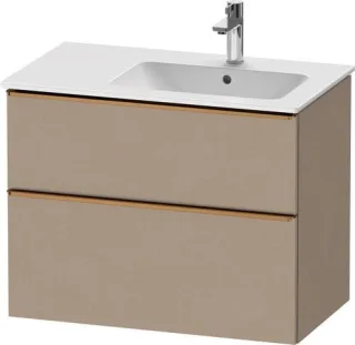 Duravit D-Neo Waschtischunterbau wandhängend Leinen Matt 810x462x625 mm - DE4367004750000 DE4367004750000
