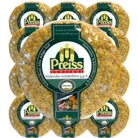 Preiss & Callovini GmbH Knabberei Preiss Südtiroler Schüttelbrot 14x200G, (Sehr knusprig, nach traditionellem Rezept, Roggenbrot, 80% Roggenanteil, Traditionell Südtiroler spezialität)