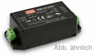 MEAN WELL AC/DC-Printnetzteil IRM-45-15ST, 15 V-/3 A, 45 W