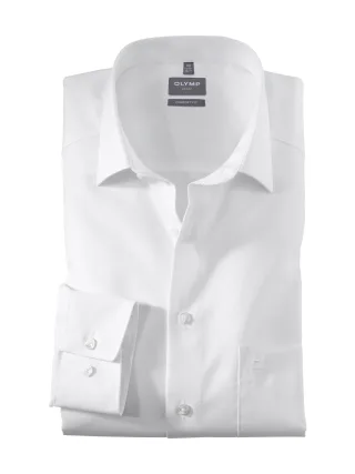 olymp luxor cf - 025464-Hemden - 00/weiss weiss - Gr. - 41