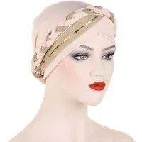 Zaewry Kopftuch Chemo Turban für Damen, Kopfbedeckung Beanie Mütze
