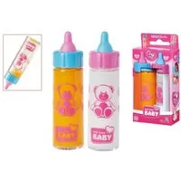 Simba Dickie Puppen Flasche Puppenzubehör New Baby Born magische Flaschen 13cm 2 Stück