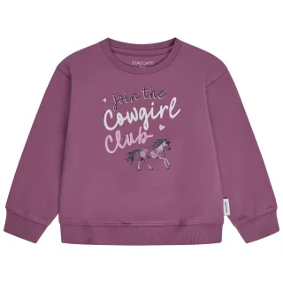 STACCATO - Md.-Sweatshirt plum - Gr. - 122