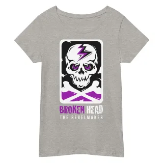 Broken Head Damen T-Shirt Broken Head Lila