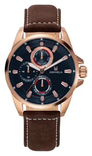 Orphelia Eddington Herren-Armbanduhr OR71902, Braun