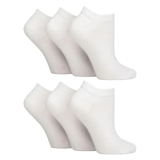 6er Pack Damen Diabetiker-Socken | Extra breite Socken für geschwollene Füße