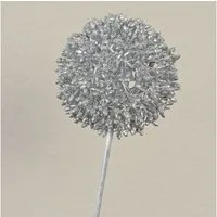 Kunstblume Allium Kunstblume Hella, Glitzer, Silber, 80cm Allium, artplants, Höhe 75.0 cm