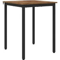 vidaXL Esstisch Esstische 60 x 60 x 75 cm Holzwerkstoff Eichenholz Quadratisch (1-St)