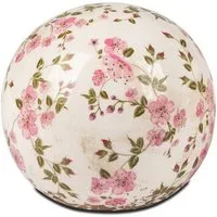 formano Dekovase Vintage Blüten, Höhe: cm, Farbe: Weiß, Motiv: Blumen