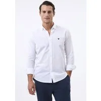 Felix Hardy Langarmhemd Leinen-Shirt