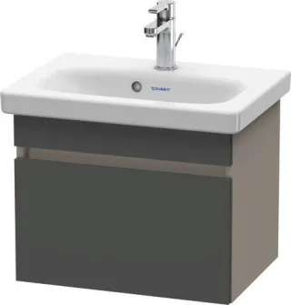 Duravit DuraStyle Waschtischunterbau wandhängend Graphit & Basalt Matt 500x368x398 mm - DS630304943 DS630304943