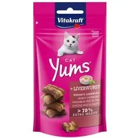 Vitakraft Cat Yums + Leberwurst 40 g, für: Katze
