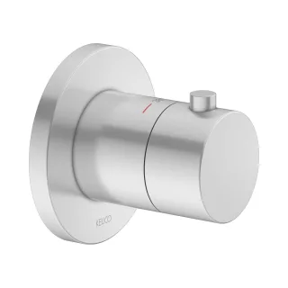 Keuco Thermostatarmatur IXMO 59553, rund, Aluminium-finish, 59553170001 59553170001