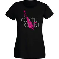 G-graphics T-Shirt Party Crew Damen T-Shirt- perfekt für den nächsten Mädels- & Partyabend