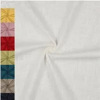 MAGAM-Stoffe Stoff "Julia", Leinenstoff aus 100% Leinen ÖKO-TEX Meterware ab 50cm