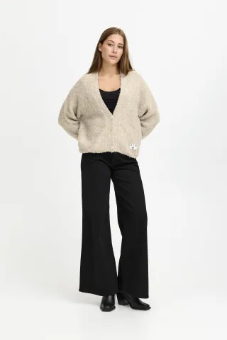 Langarm IHBLARISA Strickjacke Oversize fit