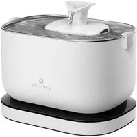 Petlibro Trinkbrunnen Dockstream 2.5 l, 2,5 Liter, mit Akku, weiß