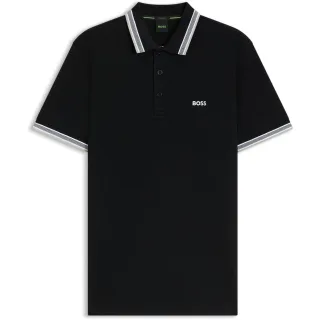 Boss - "Paddy" Poloshirt für Herren (Schwarz/Grau)