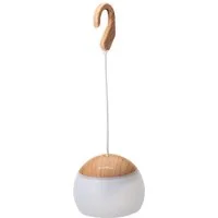 Skandika LED Gartenleuchte Campinglampe Tufjord, aufladbar, Zeltlampe, hängend, 3 Lichtmodi, 180 - 200 Lumen, 3000 K Warmweiß, Akku 2000 mAh, Micro-USB Anschluss