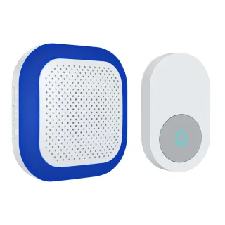 Smart Wireless Doorbell 200-300m Long-Distance 4 Levels Volume Adjustable 38 Ringtones 7 Colors Lighting Ultra-Long batt