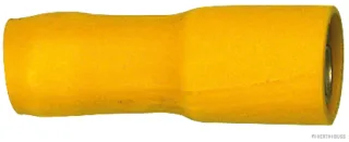 HERTH&BUSS Quetschverbinder 4 - 6 mm², Ø 5 mm, DIN 46245 Rundsteckhülse gelb - 50252536