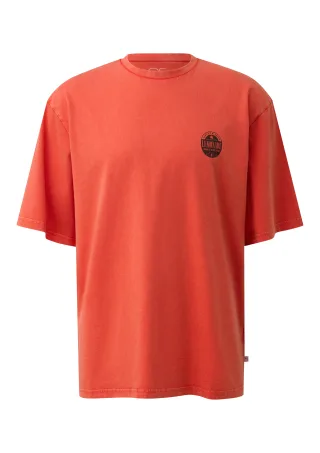 qs - T-Shirt orange - Gr. - M