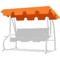 bonsport Hollywoodschaukelersatzdach Ersatzdach für Hollywoodschaukel, Polyester, PVC beschichtet