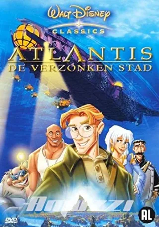 1-DVD WALT DISNEY - ATLANTIS: DE VERZONKEN STAD