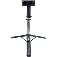 Forever Selfie-Stick SST-100, 100 cm ausziehbar, 360° drehbar, Stativ und Bluetooth-Fernauslöser