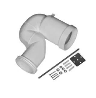 VitrA Zubehör Rücksprungbogen für Abgang senkrecht,312524YP1TE 312524YP1TE